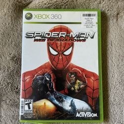 Spider-Man: Web of Shadows for Xbox 360 Complete in Box [Mint Condition]