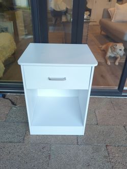 Bed Stand - white