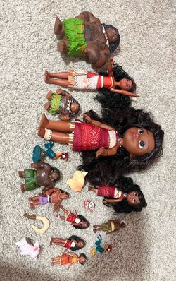 Entire lot of Moana toys. All for $20