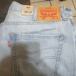 Men's Levi's 505 38x34 New Relaxed Fit