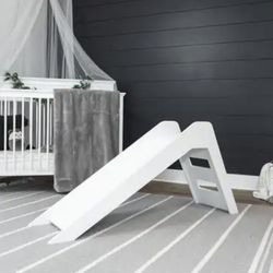 Modern White Indoor Slide