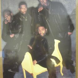 Vintage Blackstreet Poster R&B Music Group 1997