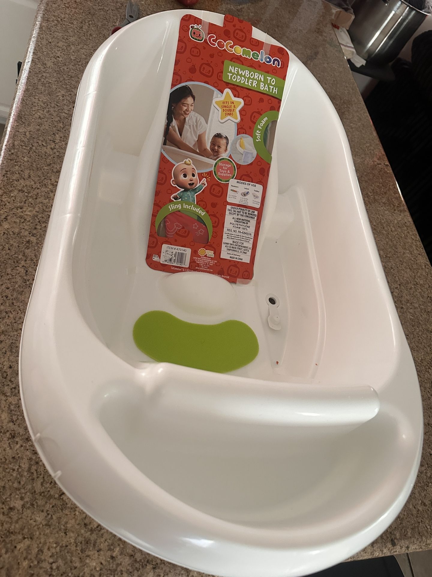 Newborn To Toddler Bath