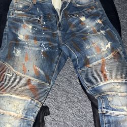 Embellish men’s jeans, 38