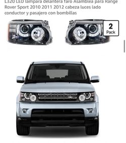 Range Rover headlights