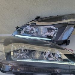 03-07 Honda Accord LED DRL Headlights Luces Micas Calaveras Faros Faroles Focos 