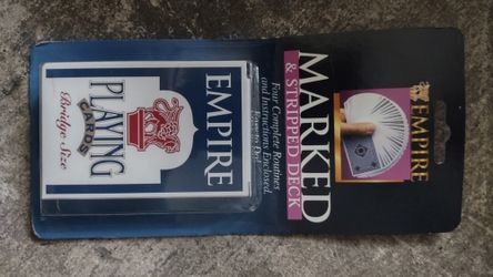 Empire Marked Playing Cards Deck, New
