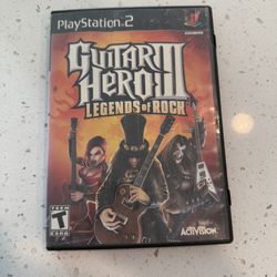 GUITAR HERO LEGENDS OF ROCK PS2