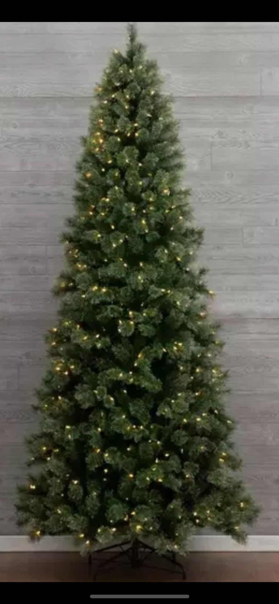 9 ft. Pre-Lit All Cashmere Tree