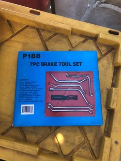 7 piece brake tool set