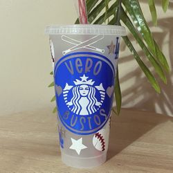 Dodgers Customizable Cups! Or Any Baseball Team!