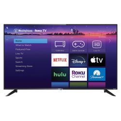 Westinghouse 65" 4K Ultra HD Smart Roku TV with HDR 🔥BRAND NEW FREE SHIPPING🔥