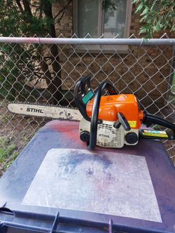 Stihl 017.    16in bar