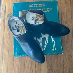 Leather Botines