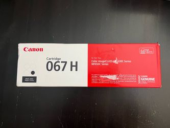 Canon 067 H  Cartridge Genuine New Sealed Box