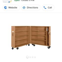 KNAACK Professional Jobmaster 100 Rolling Tool Cabinet 60"W  X 65"H