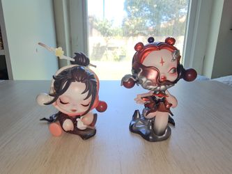 Skull Panda Figure