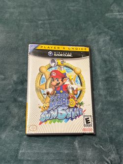 Nintendo GameCube Super Mario Sunshine Player’s Choice game