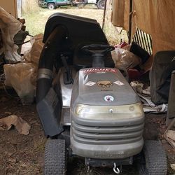 Riding Lawn Mower With Catcher