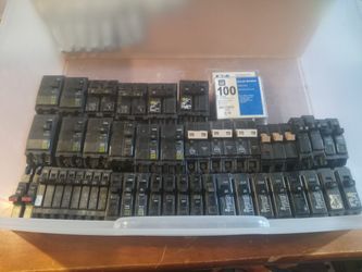 Electrical Breakers Breakers(lots of them)