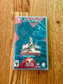Nintendo Switch - Streets of Rage 4: Anniversary Edition - BRAND NEW/SEALED
