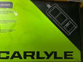 Carlyle CEA2000 Battery and Electrical Systems Analyzer
