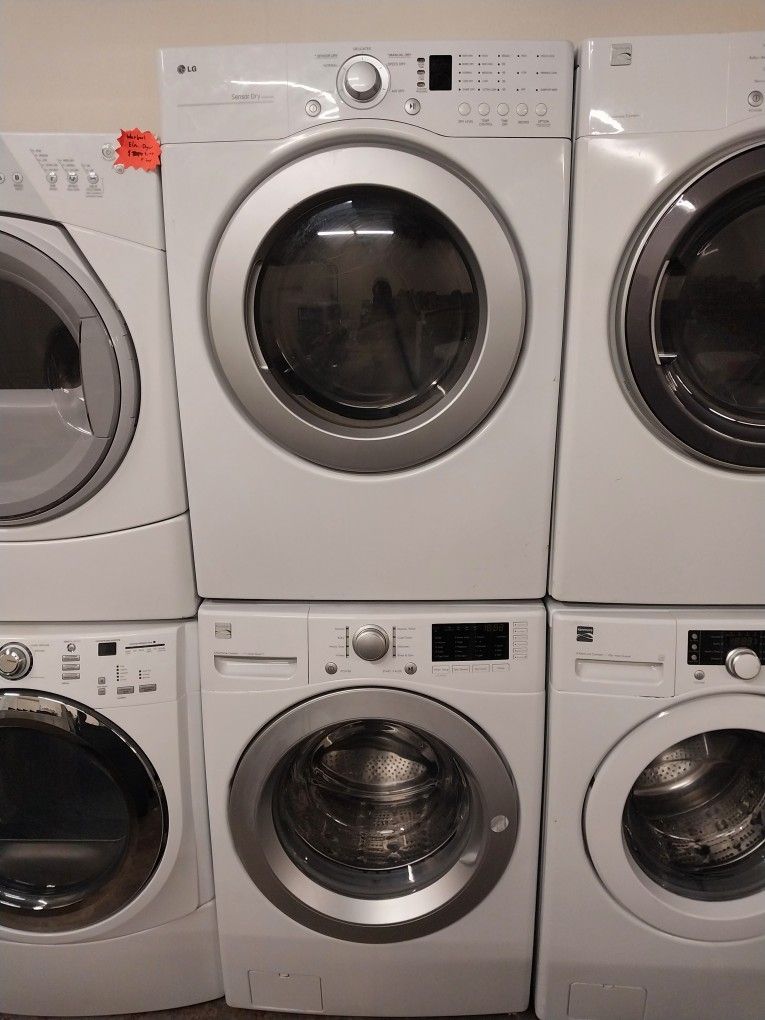 Lg/Kenmore Front Load Washer And Dryer Set Delivery Warranty Installation Available