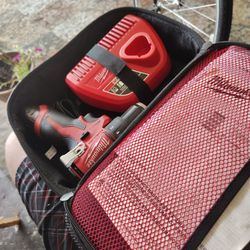 Brandnew miwalkwee drill.   batter charger n batterymost compact drill they make