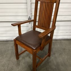 Solid Wood Arm Chair