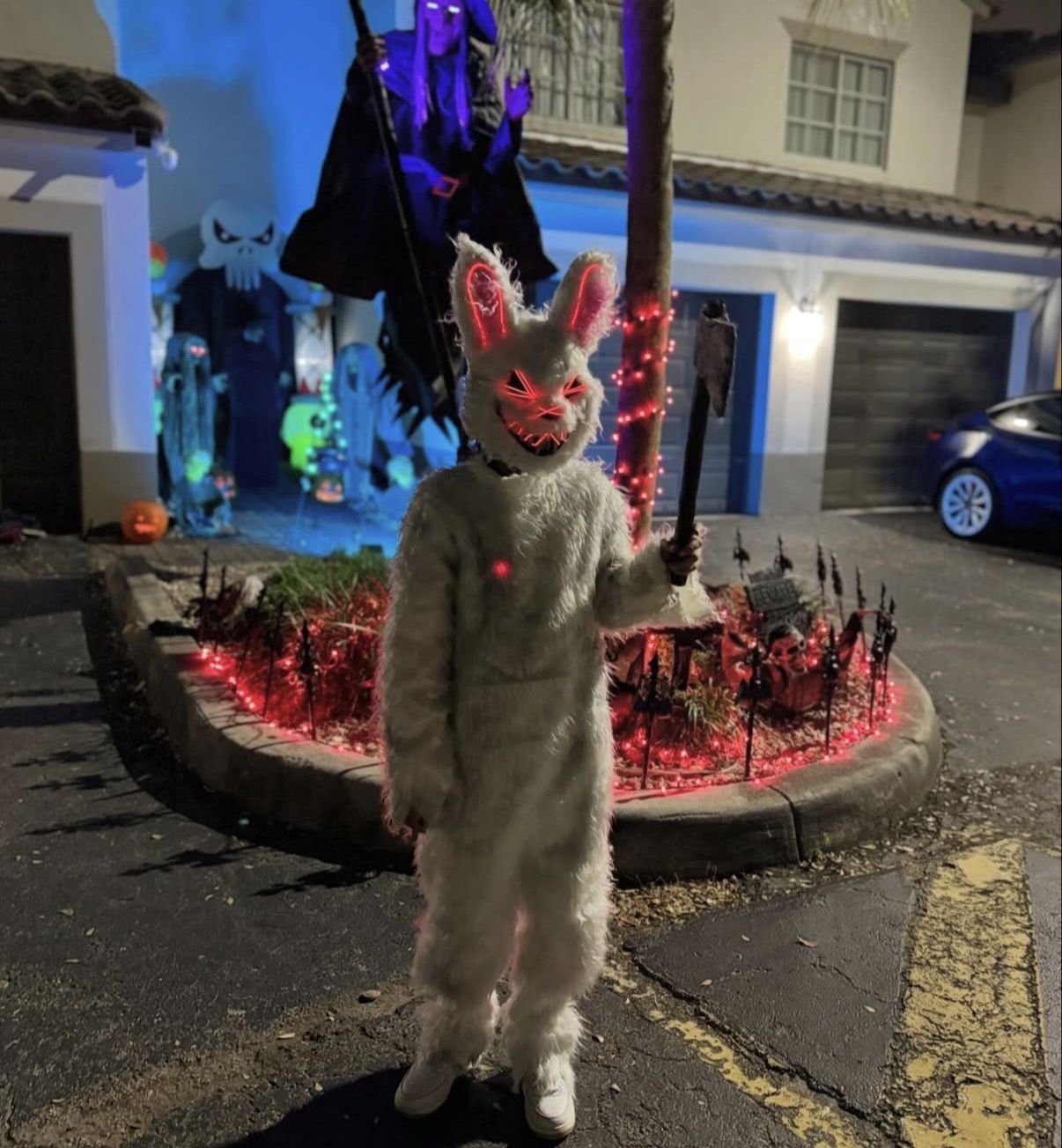 Disfraz de Conejo diabólico