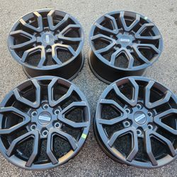 17" Ford ranger raptor factory matte black wheels 
