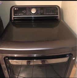 LG Inverter Direct Drive Top Load Washer and Dryer