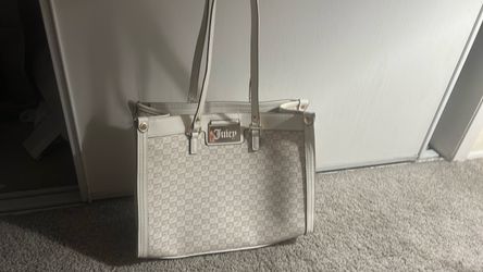 White juicy couture purse