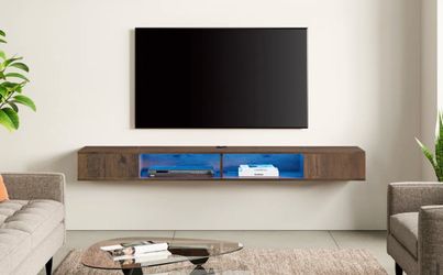 Floating entertainment center