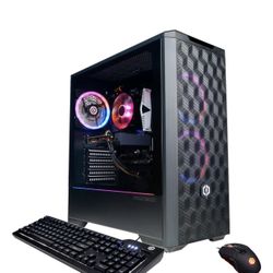 CyberPowerPC - Gamer Master Gaming Desktop - AMD Ryzen 5 5500 - 8GB Memory - AMD Radeon RX 6500 XT - 500GB SSD - Black