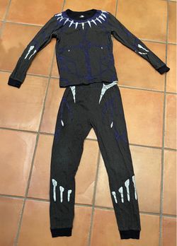Disney Store Marvel Black Panther Kids Pajama Set