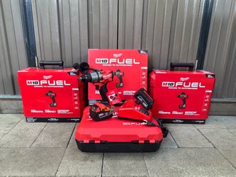 Milwaukee 1/2” drill /driver + 2 batteries 5.0 and charger kit model 2903-22