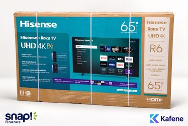 65”Hisense Roku Smart tv