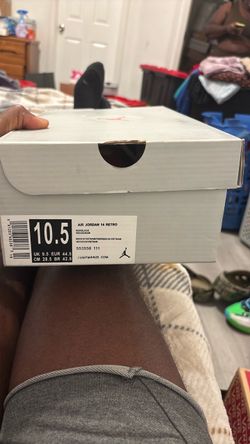 Air Jordan 14 Retro Red/Black Size 10.5