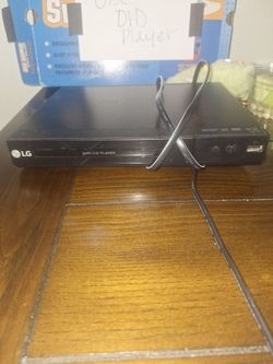 LG DVD/CD player