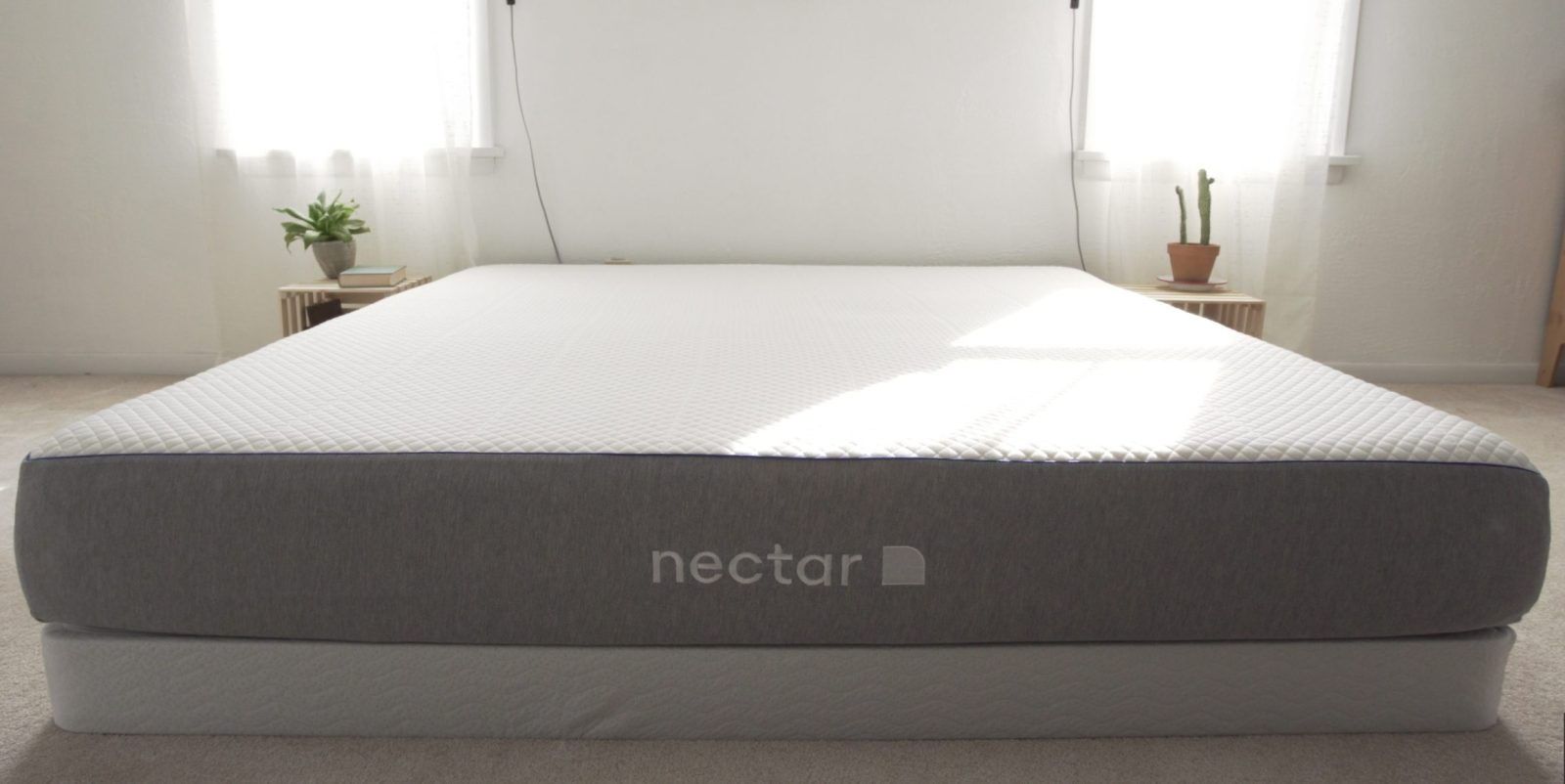 NEW - NECTAR Queen Memory Foam Mattress + 2 FREE Pillows!