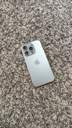 iPhone 15 Pro –Natural Titanium – Excellent Condition