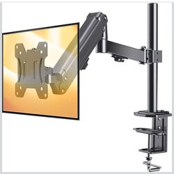 ErGear Gas Spring Desk Mount Monitor Arm Up To 17.6 Lbs