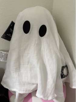 MARTHA STEWART LIGHT UP GHOST PILLOW POTTERY BARN DUPE