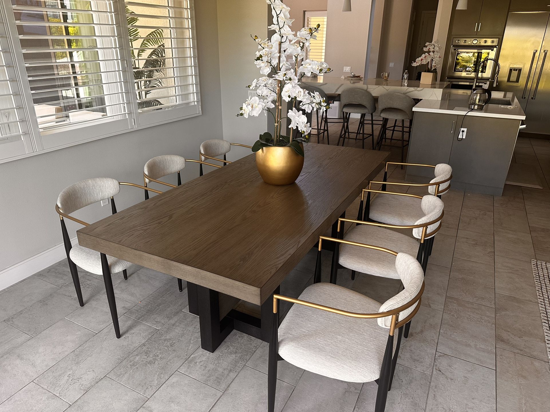Dining Table 6 Chairs