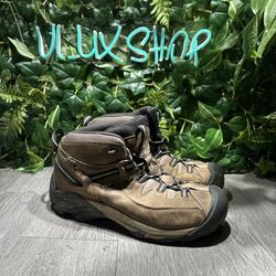 Keen Targhee II Boots Mens 12 Brown Leather Lace Up Ankle Hiking 1008418