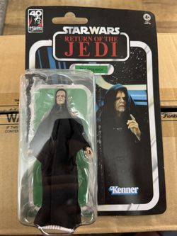 Hasbro Star Wars Black Series ROTJ 40th THE EMPEROR 6” Figure Kenner Retro Card.