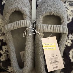 Brand new slippers
