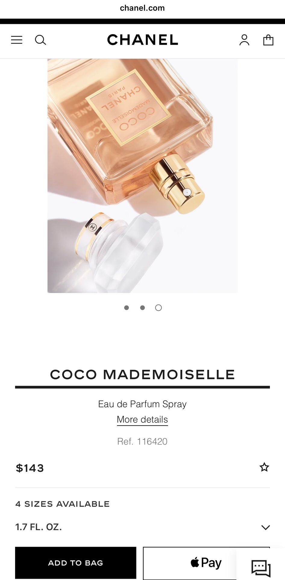 Coco Chanel EAU DE PERFUM