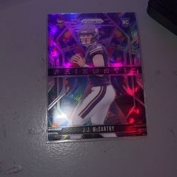 JJ Mccarthy rc prismatic card